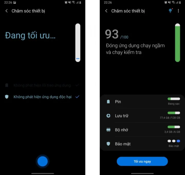 Các yếu tố gây hao pin trên điện thoại Android