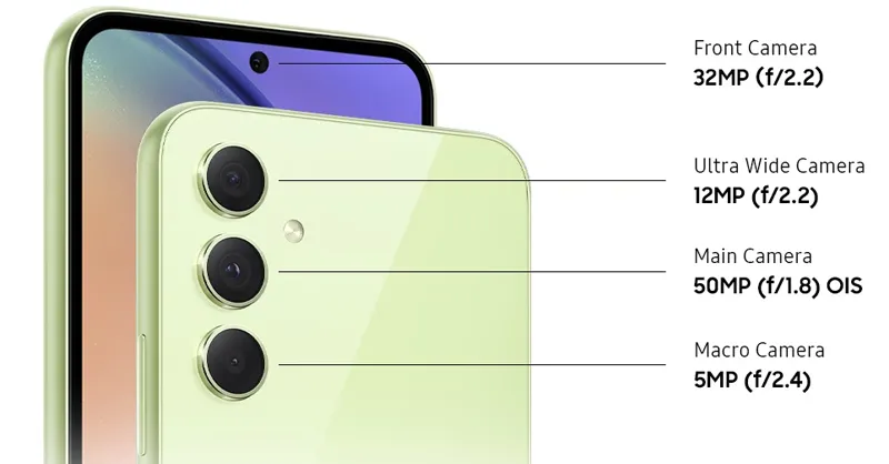 Giới thiệu về camera trên điện thoại Samsung