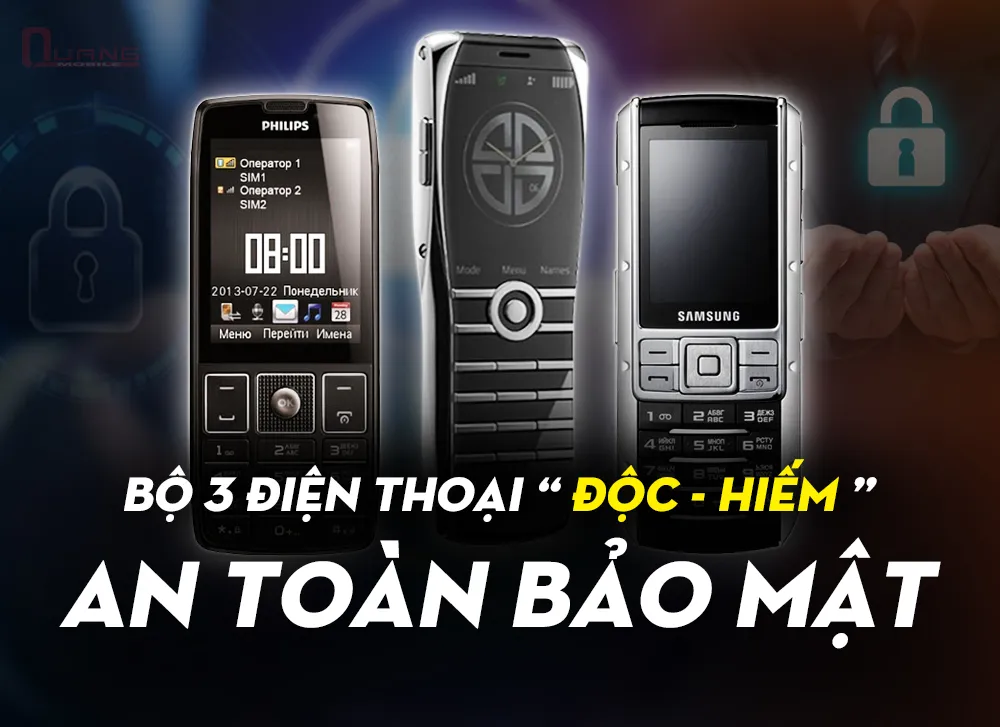 "Tuyệt chiêu" chọn điện thoại có tính năng bảo mật "bất khả xâm phạm"